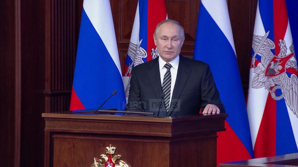 Putin fajëson Perëndimin për tensionet në Europë