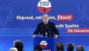 Berisha fton shkodranët të votojnë Bardh Spahinë