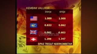 Valuta ndërkombëtare, dollari amerikan shënojë sërisht rënie ndaj euros (17 Nëntor 2003)