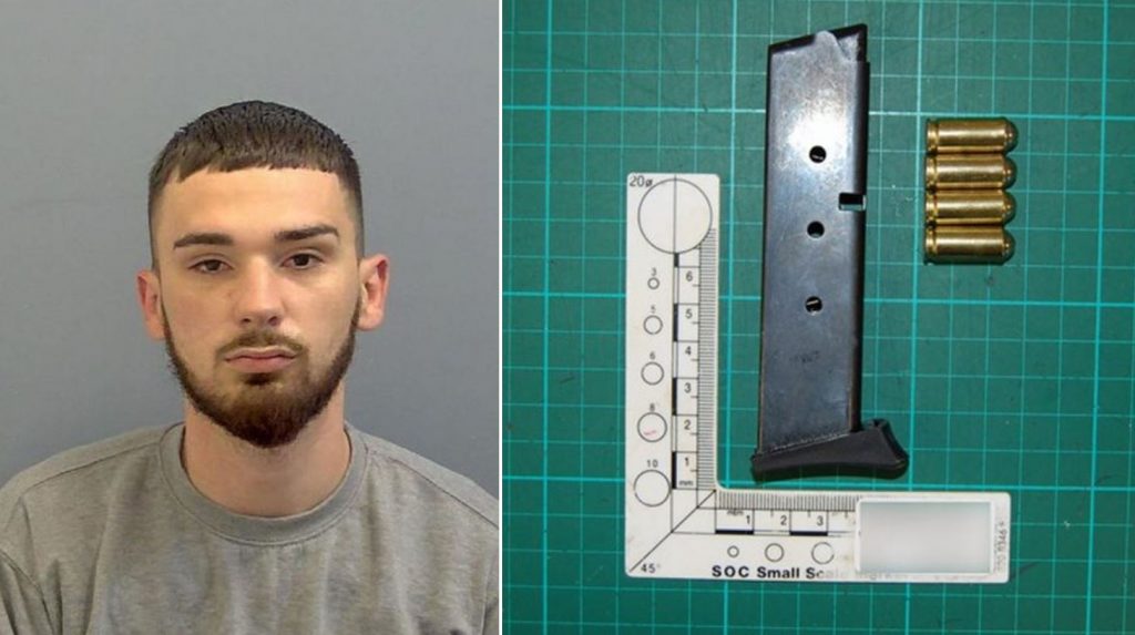U kap me armë në Britani, 7 vjet burg për 21-vjeçarin shqiptar