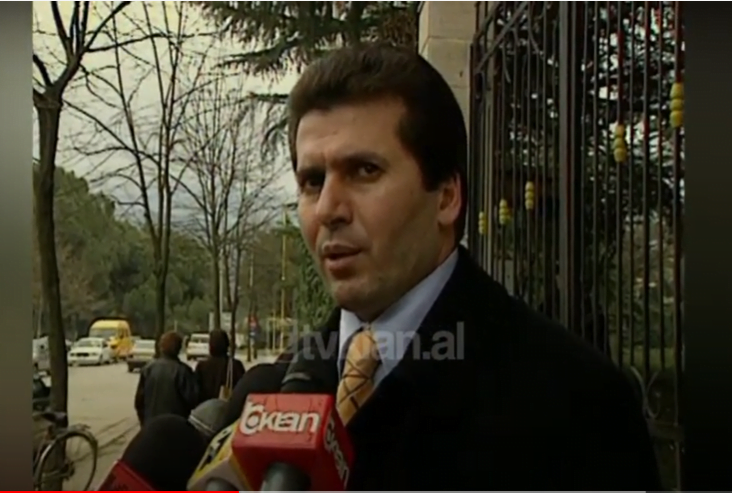 Fatmir Mediu deklaratë pas takimit me presidentin &#8211; (19 Shkurt 2004)