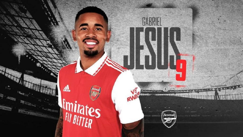 Arsenal firmos me Gabriel Jesus