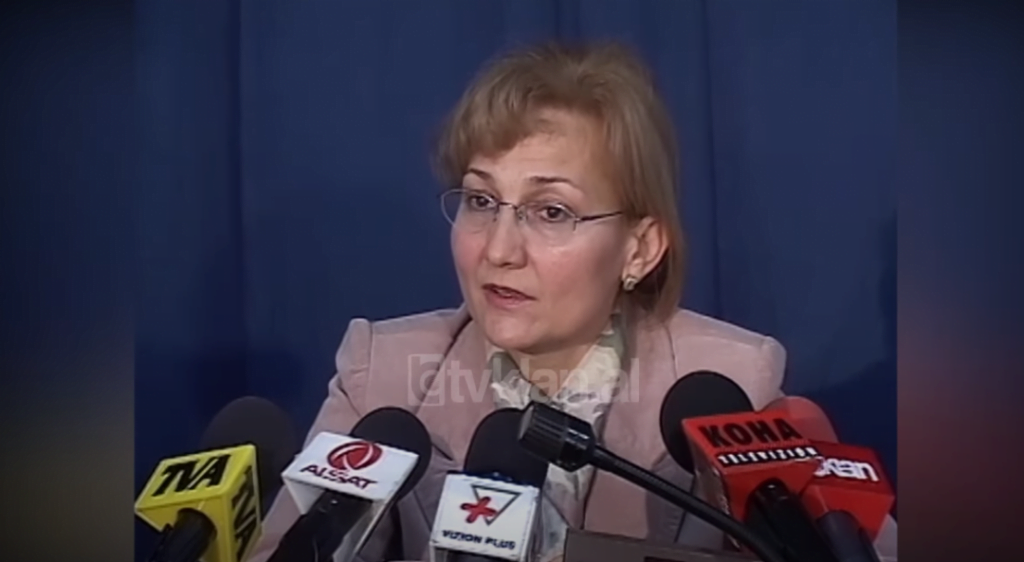 Ermelinda Meksi për deklaratat e Sali Berishës (12 Maj 2004)