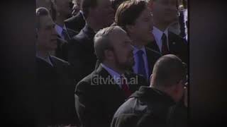 Fatos Nano në ceremoninë e NATO-s zhvilluar në SHBA (29 Mars 2004)