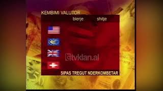 Kursi i këmbimit valutor (20 Maj 2004)