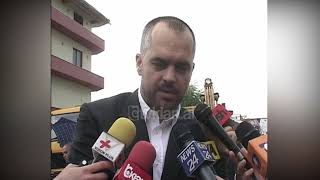 Edi Rama fillon punimet në Laprakë (4 Qershor 2004)