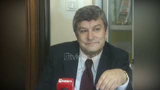 Gaqo Apostoli kandidon në garë me kryetarin e PSD-së (21 Shtator 2004)