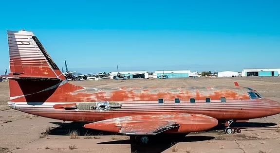 40 vjet i braktisur në shkretëtirë, avioni privat i Elvis Presley ka një pronar të ri