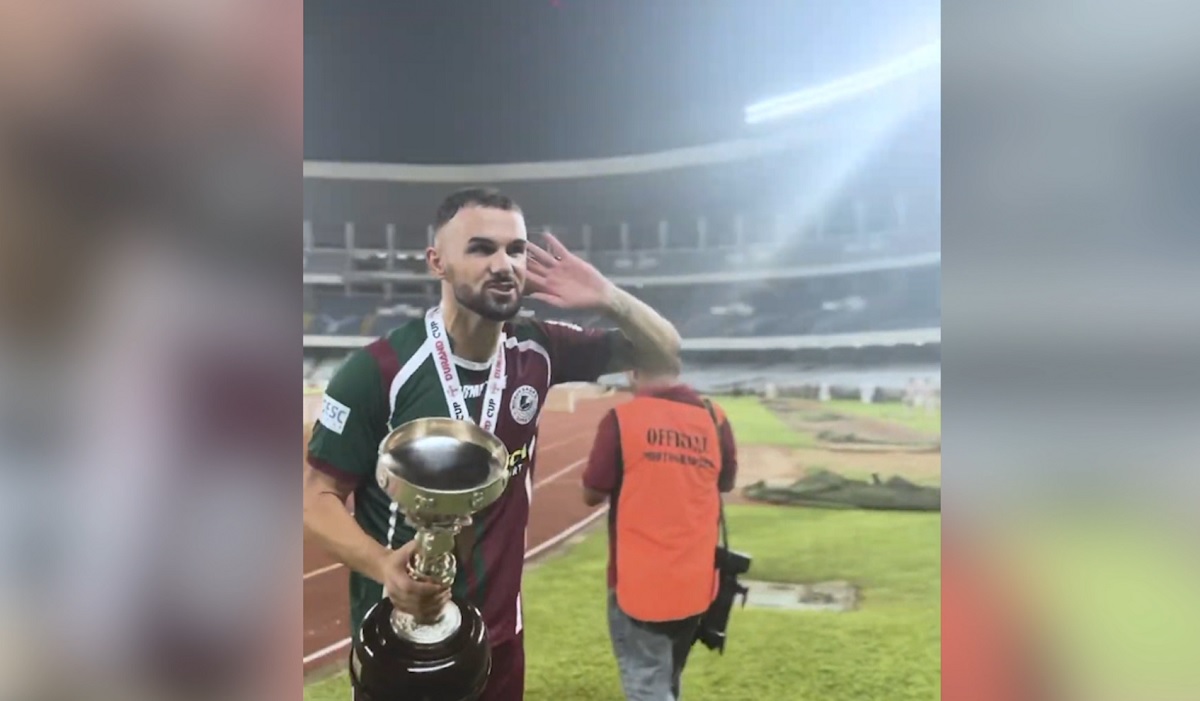 Armando Sadiku fiton trofe në Indi, triumfon në Durand Cup me Mohun Bagan