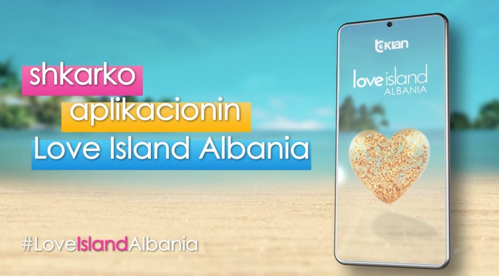 Një aplikacion dedikuar ekskluzivisht “Love Island Albania”, për herë të parë në Shqipëri