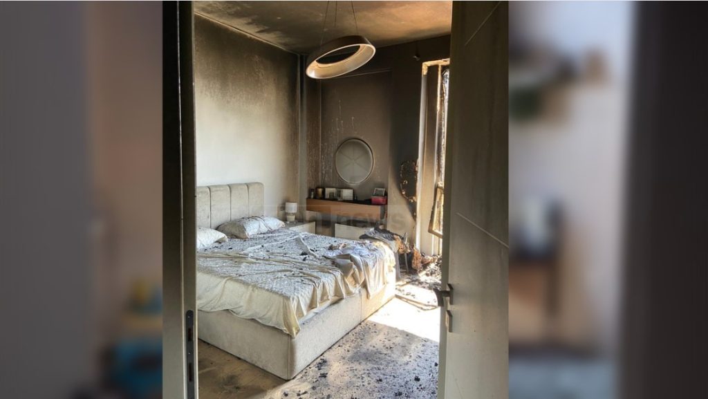 Mijëra euro të kthyera në hi, publikohen pamjet e apartamenteve që u dogjën në Tiranë