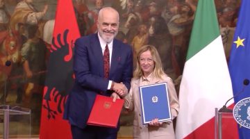 Emisioni në &#8220;Rai3&#8221; për marrëveshjen me Shqipërinë, Meloni: E linçuan Edi Ramën se ndihmoi Italinë