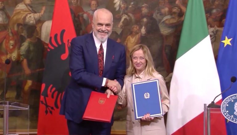 Emisioni në &#8220;Rai3&#8221; për marrëveshjen me Shqipërinë, Meloni: E linçuan Edi Ramën se ndihmoi Italinë