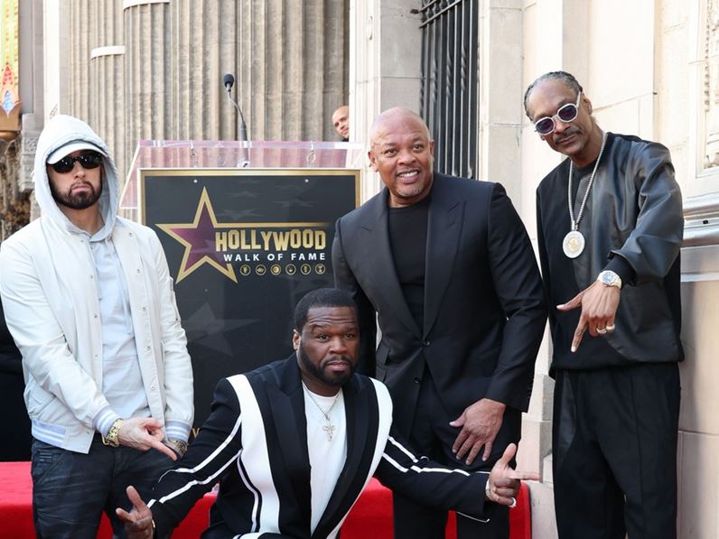 Dr.Dre nderohet me një yll në ‘Bulevardin e Famës’