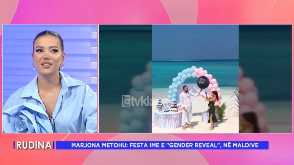 U nisën me zarfin e vulosur për në Maldive, Marjona Metohu: Festa ime e “gender reveal”!