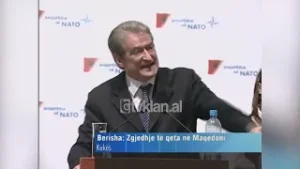 Kryeministri Berisha apel për zgjedhjet të qeta e të ndershme në Maqedoni-(14 Qershor 2008)