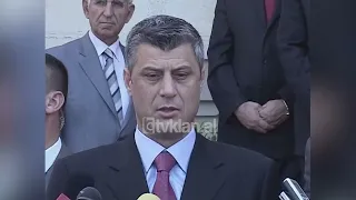 Hashim Thaçi viziton bashkinë e Tiranës dhe kryebashkiakun Edi Rama-(20 Qershor 2008)