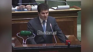 Fatmir Mediu fjalim në kuvend për heqjen e imunitetit të deputetit-(5 Qershor 2008)