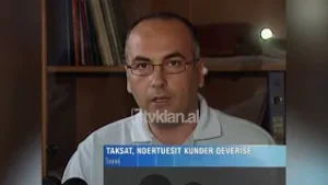 Ilir Hebovija për kundërshtimin ndaj rritjes së çmimeve dhe taksave të ndërtimit-(20 Qershor 2008)