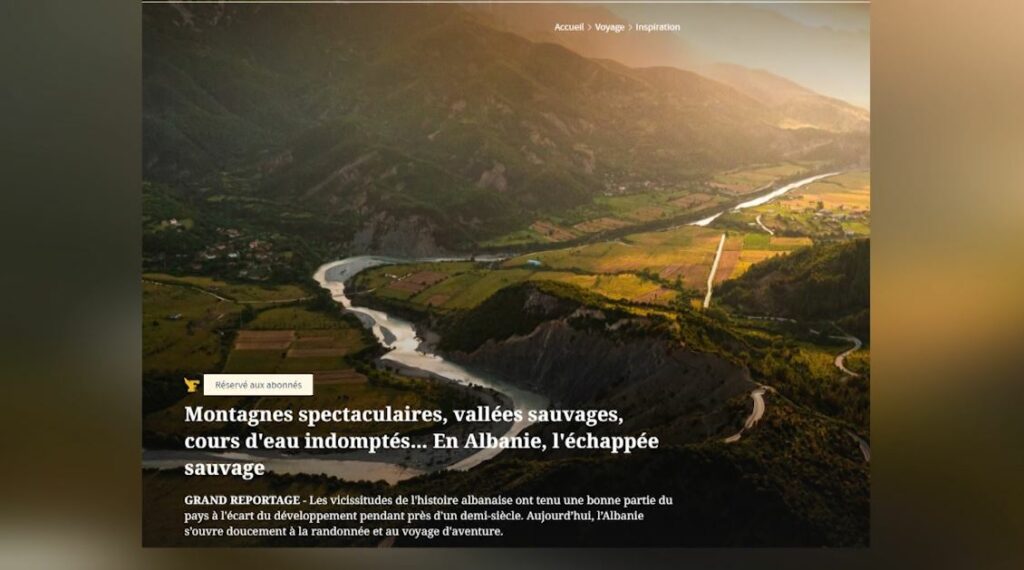 “Le Figaro”: Shqipëria, male spektakolare për një arratisje të bukur