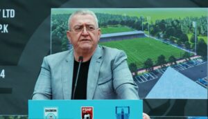 Rikonstruksioni i kompleksit KF Shkumbini/ Duka: Mbështesim këtë projekt për zhvillimin e futbollit