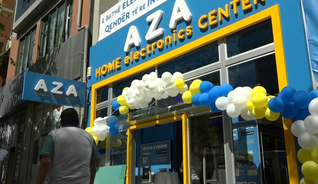 Aza Electronics hap dyqanin e ri tek Rruga e Kavajës