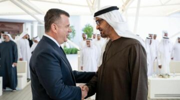 Balla pritet nga Presidenti i Emirateve të Bashkuara Arabe