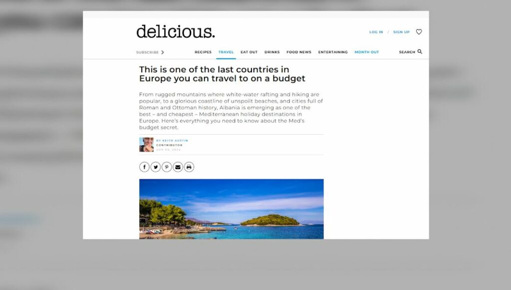 “Delicious Australia”: Shqipëria, një nga destinacionet më të mira për 2024