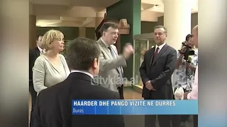 Kryeministri islandez Haarder dhe Pango vizitojnë qytetin e Durrësit-(27 Gusht 2008)