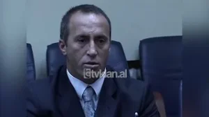 Ramush Haradinaj vizitë në Tiranë pas lirimit nga burgu i Hagës-(2 Shtator 2008)