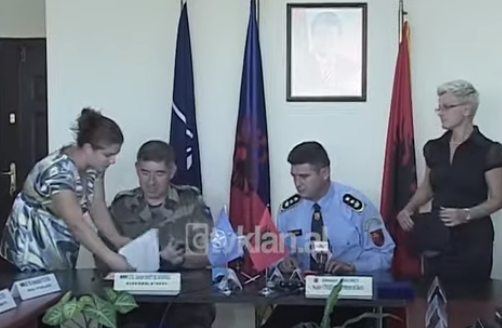 Shqipëria dhe Kosova nënshkruajnë marrëveshjen për policinë kufitare &#8211; (13 Gusht 2008)