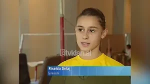 Riselda Selaj shkëlqen si një nga talentet e gjimnastikës shqiptare-(8 Tetor 2008)