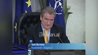 Berisha mbledhje me kabinetin: Gjermania mbështet plotësisht Shqipërinë-(10 Tetor 2008)