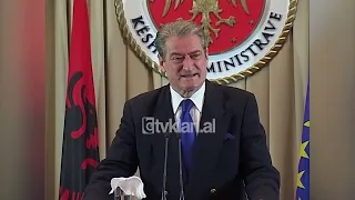 Kryeministri Berisha falënderon SHBA për ratifikimin e protokollit të Shqipërisë-(25 Tetor 2008)