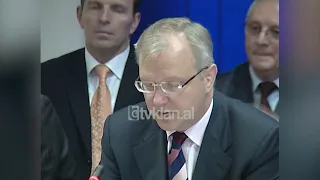 Komisioneri për zgjerim, Olli Rehn, takime diplomatike në Kosovë-(9 Tetor 2008)