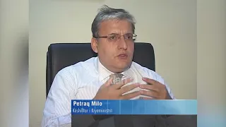 Petraq Milo për krizën globale financiare: Politika fiskale nuk e ushqen atë-(10 Tetor 2008)