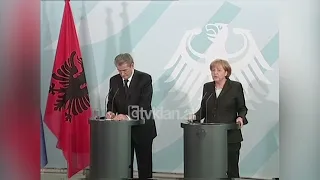 Kryeministri Berisha vizitë në Gjermani me kancelaren Angela Merkel-(8 Tetor 2008)