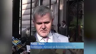 Fatmir Xhafa dhe Spartak Braho për ndryshimet e kodit zgjedhor-(10 Nëntor 2008)