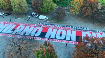 Tifozët e Milanit në protestë