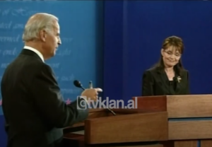 Përballja e parë televizive mes rivalëve Joe Biden dhe Sara Palin për zv/president &#8211; (3 Tetor 2008)