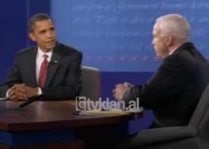 Debati Obama-McCain, shtypi amerikan cilëson McCain si agresiv &#8211; (16 Tetor 2008)