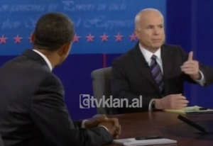 Debati Obama-McCain, shtypi amerikan cilëson McCain si agresiv &#8211; (16 Tetor 2008)