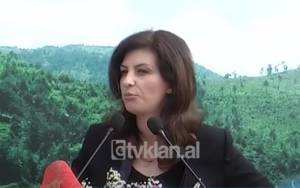 Jozefina Topalli sulmon Edi Ramën gjatë turit “Shqipëria po ndryshon”në Shkodër &#8211; (19 Tetor 2008)