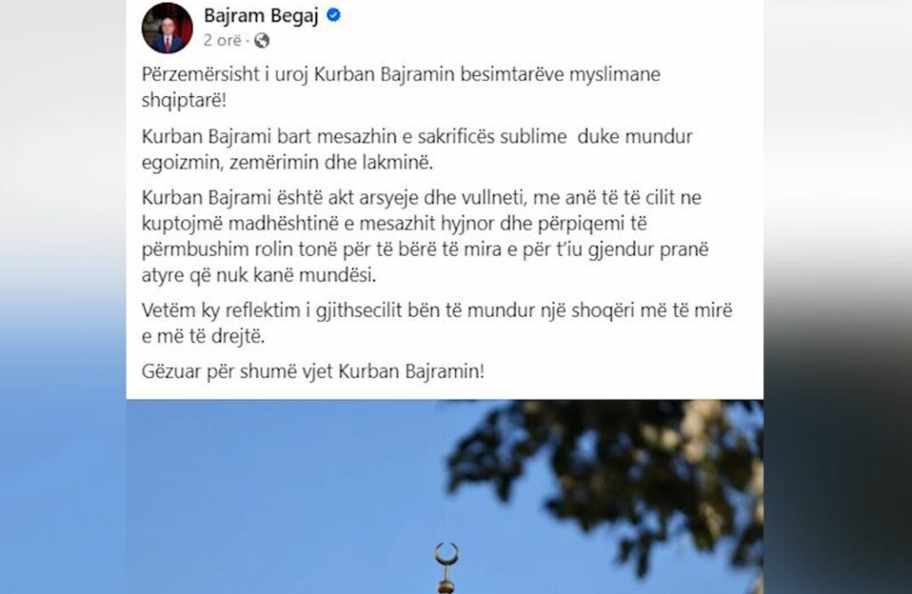 Politika uron Kurban Bajramin