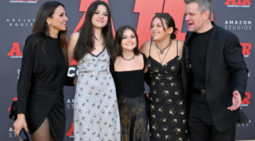 Matt Damon dhe Luciana Barroso marrin pjesë në diplomimin e vajzës së tyre