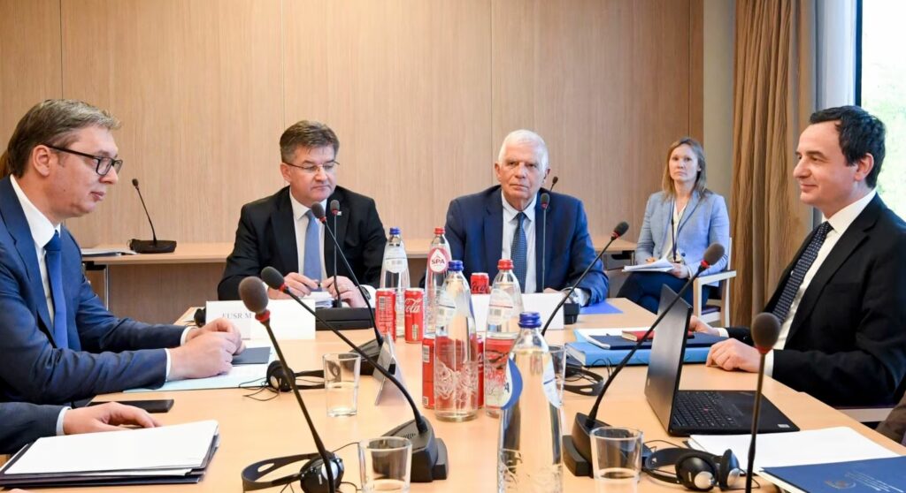BE konfirmon takimin Kurti-Vuçiç në Bruksel