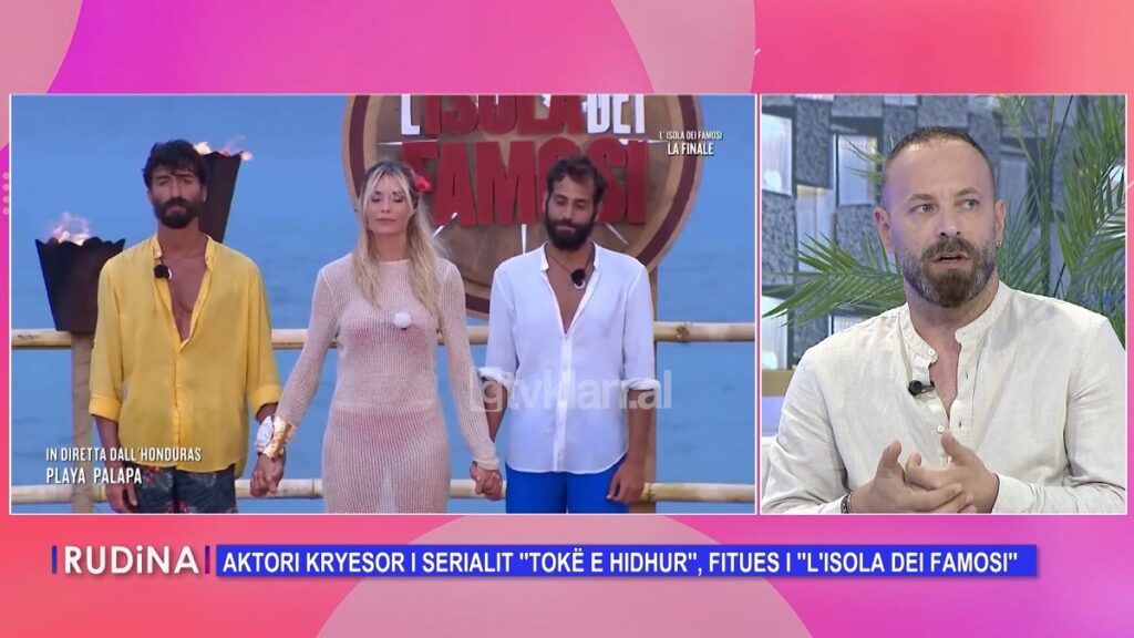 Aktori protagonist i serialit “Tokë e hidhur” triumfon në “Isola dei famosi”