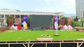 Dy “fan zone” në Tiranë, do të ketë dhe aktivitete artistike