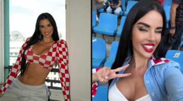 Euro 2024 | Ivana Knoll mbërrin në stadium për ndeshjen Shqipëri-Kroaci