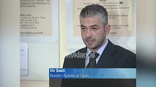 Deklarata e Ilir Saulit për hedhjen e shortit për çështjet penale dhe civile-(5 Dhjetor 2008)